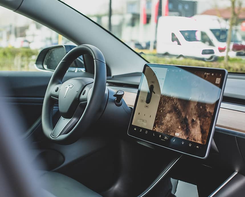 Tesla Interior Tesla Interior